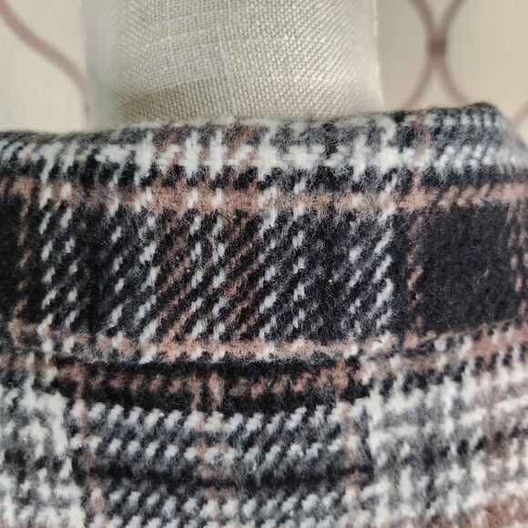 C + D + M  Boutuque Plaid Shirt Jacket Cardigan Women's Size Small NWT - Picture 5 of 14